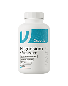 OstroVit Magnez + Potas 60 tabletek Witamina B6