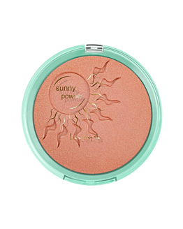 Lovely Sunny Powder słoneczny puder do twarzy i ciała z drobinkami złota, 16g