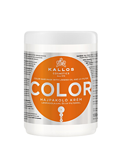 Kallos KJMN Color Hair Mask maska do włosów farbowanych, 1000ml