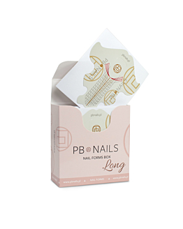 PB Nails Formy do przedłużania paznokci NAIL FORMS BOX LONG 100 szt.