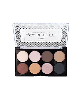 Quiz Cosmetics Hello Beauty Eyeshadow Palette paletka cieni do oczu Warm, 9.6g