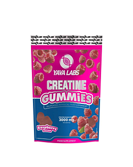 Yava Labs Creatine Monohydrate w żelkach smak malina