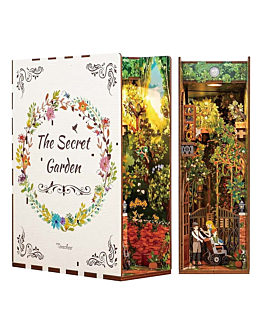 Habarri Miniaturowy domek Book Nook - Zaczarowany ogród
