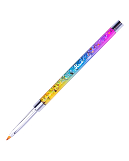 MollyLac Pro Rainbow Pędzelek do Akwareli Zhostovo Nr 2