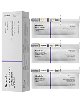 Genabelle - Melacare Spicule Toning Shot Ampoule, ampułki rozjaśniające, 3 x 1ml