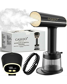 Gashio Parownica do Ubrań 2w1 Żelazko Parowe Steamer Ręczny do Ubrań 1800 W G1