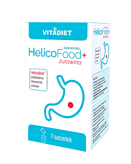 VITADIET HelicoFood + żurawina 7 saszetek