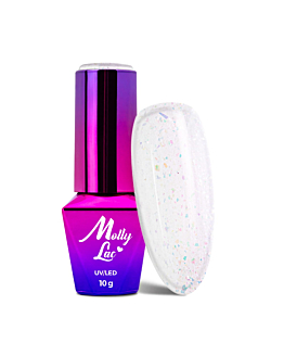 MollyLac Mermaid Whispers Lakier Hybrydowy UV LED Nr 599 Sea Angel 10 g