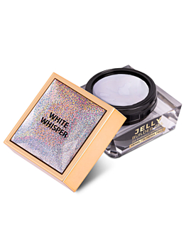 MollyNails Jelly Builder Gel Żel Budujący Twardy Gęsty White Whisper 50 g