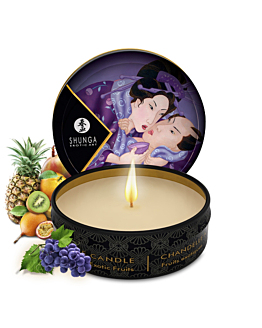 Świeczka Do Masażu O Zapachu Owoców Egzotycznych Libido Massage Candle 30Ml Shunga