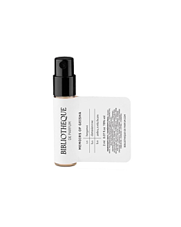 Bibliotheque de Parfum Memoirs Of Geisha woda perfumowana spray próbka, 2ml