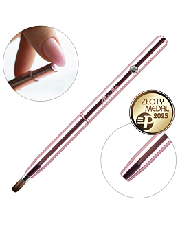 MollyNails Pro Gel Oval Rose Gold Pędzelek Do Żelu Automatyczny Nr 6