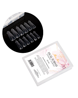 MollyNails Górne Formy Dual Do Budowy Paznokci Balerina YQ-3 120 szt
