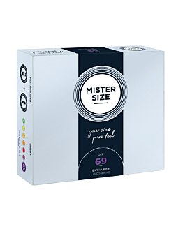 Condoms 69 Mm 36 Pieces Mister.Size