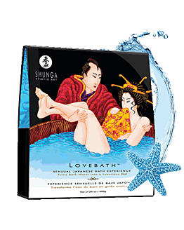 Shunga Środek Zmieniający Wodę W Galaretkę O Zapachu Morskiej Bryzy Lovebath Ocean Temptations