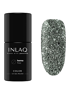 INLAQ Lakier Hybrydowy Brokatowy HEMA Free, Libra