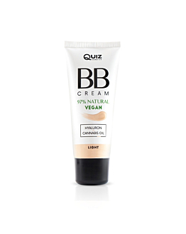 Quiz Cosmetics BB Cream krem BB wzbogacony kwasem hialuronowym i olejem konopnym Light, 30ml