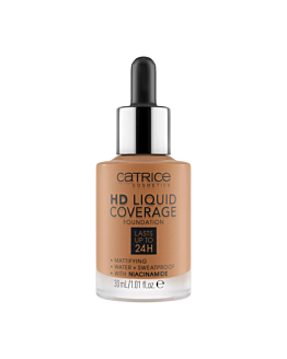 Catrice HD Liquid Coverage Foundation 080 Caramel Beige Fondotinta per il viso