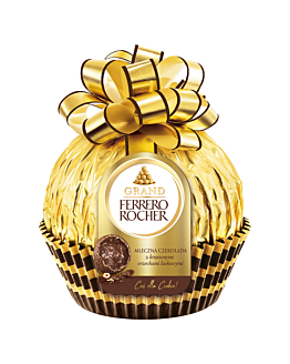 Ferrero Rocher Grand Mleczna czekolada z kruszonymi orzechami laskowymi 