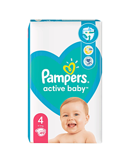 Pampers Active Baby 4 pieluchy dla dzieci 49szt.