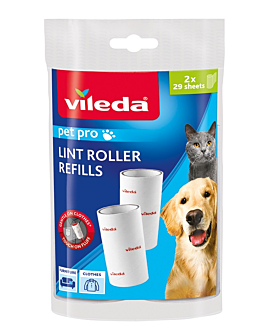 Vileda Pet Pro Wkłady do usuwania sierści, włosów i drbinek brudu 