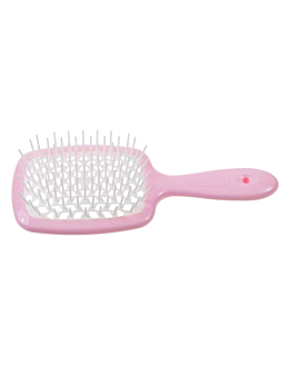Janeke Szczotka do włosów Superbrush pastelowa, jasny róż