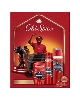 Old Spice set Night Panther: Deo stick 50 ml + Deo spray 150 ml + Gel doccia 250 ml