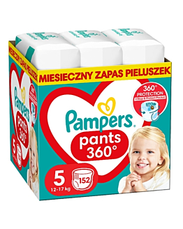 Pampers Pants Pieluchomajtki (5) Junior, 152 szt.