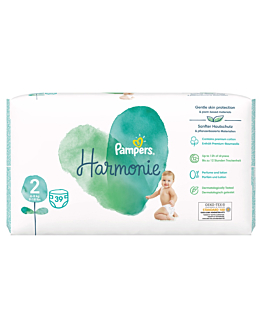 Pampers Harmonie Pieluchy jednorazowe rozmiar 2, 39szt.