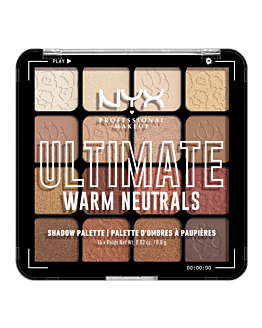 Nyx Ultimate Shadow Palette Neutri Caldi ombretti