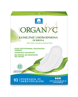 Organyc Bio podpaski sanitarne na dzień 10szt.