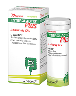 Enterolactis Plus probiotyk, kapsułki, 30 szt.