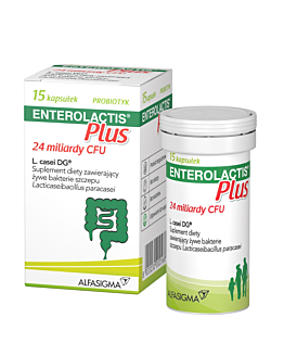 Enterolactis Plus probiotyk, kapsułki, 15 szt.