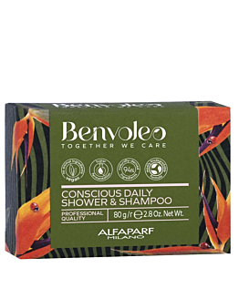 Alfaparf Milano Benvoleo Conscious Daily Shower & Shampoo Bar Mydło i szampon w kostce