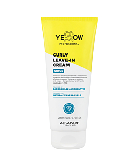 Yellow Curls Leave-in Cream, Odżywka bez spłukiwania do włosów