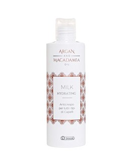 Biacre Mleczko nawilżające do włosów Argan i Macadamia