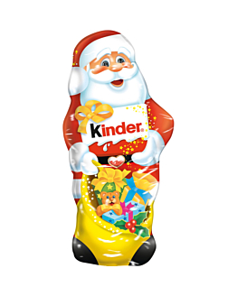 Kinder Mikołaj pokryty mleczną czekoladą