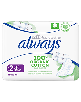 Always podpaski Ultra Długie Cotton Protection