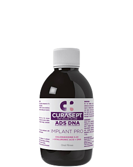 Curasept ADS DNA Implant Pro 0.20% CHX + kwas hialuronowy Płyn do płukania