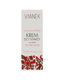 Vianek Przeciwzmarszczkowy krem do twarzy na dzień do cery suchej 