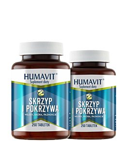 Humavit Skrzyp i pokrzywa, 2x250 tabletek