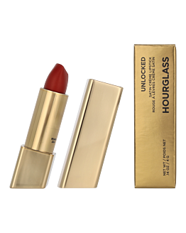 Hourglass Unlocked Satin Creme Lipstick, Roar 324 Red 
