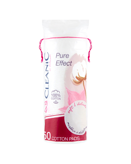 Cleanic Pure Effect Płatki higieniczne okrągłe, 50 szt.