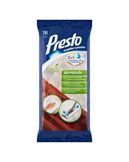 Presto Clean Panni per Pavimenti 16 pz
