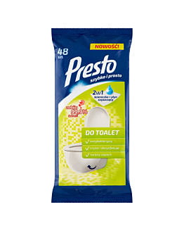 Presto Clean Ściereczki gospodarcze do toalet