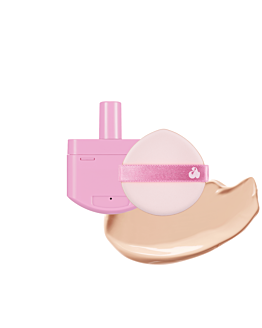 UNLEASHIA - Don't Touch Glass Pink Cushion Re-Feel 18C Cherish SPF 50+ PA+++, Uzupełnienie do podkładu w formie cushion, 15 g