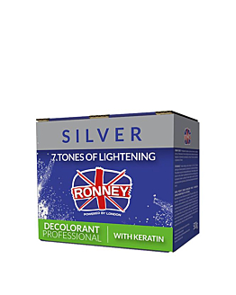 Ronney Professional Decolorant With Keratin profesjonalny bezpyłowy rozjaśniacz do włosów z keratyną, 500g