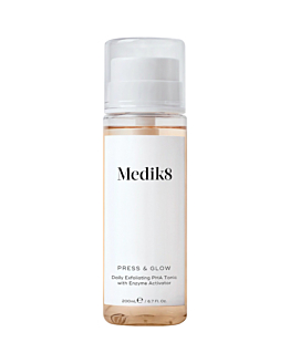 Medik8 Press & Glow Toner, Tonik z kwasem PHA i aktywatorem enzymów złuszczających