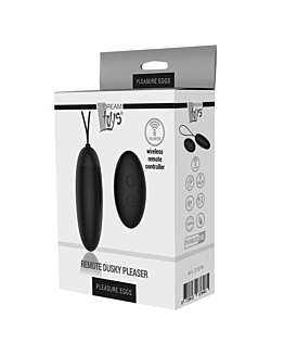 Dream Toys Pleasure Eggs Remote Dusky Pleaser jajeczko z pilotem Black