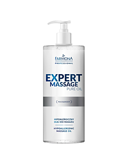 Farmona Professional Expert Massage Pure Oil hipoalergiczny olej do masażu, 500ml